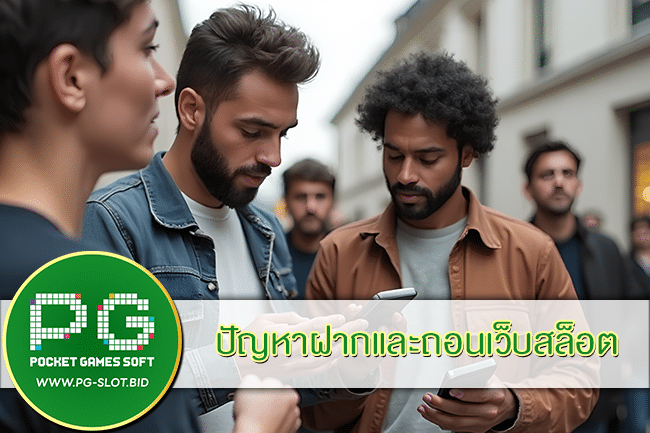 ปัญหาฝากและถอนเว็บสล็อต